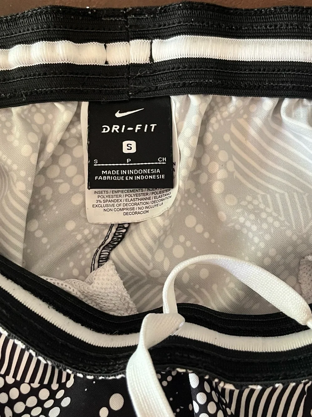 Nike Dri-FIT Boys S Dry Squad Woven Football/Soccer Shorts Monochrome Patterned